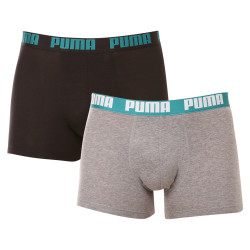 2PACK Boxershorts til mænd Puma flerfarvet (521015001 047)