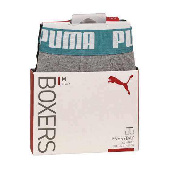 2PACK Boxershorts til mænd Puma flerfarvet (521015001 047)