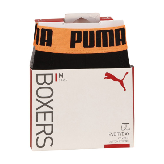 2PACK Boxershorts til mænd Puma flerfarvet (521015001 050)