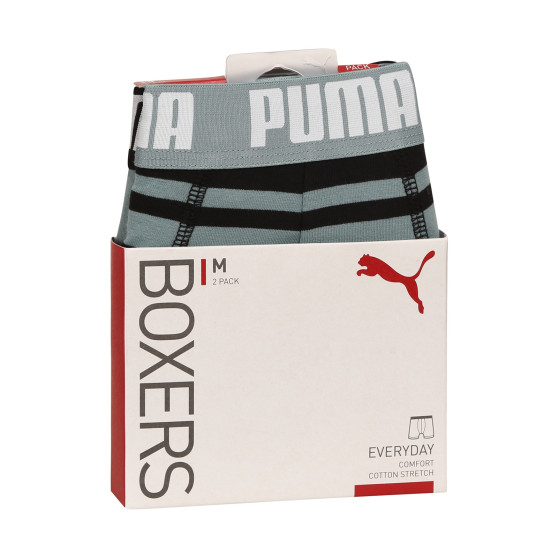 2PACK Boxershorts til mænd Puma flerfarvet (601015001 017)