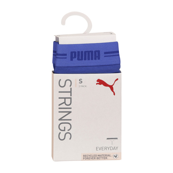 2PACK G-streng til kvinder Puma blå (701221339 002)