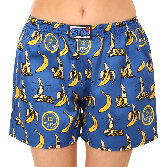 Soveshorts til kvinder Styx bananas (DTD1359)