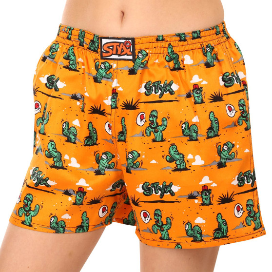 Soveshorts til kvinder Styx cacti (DTD1351)