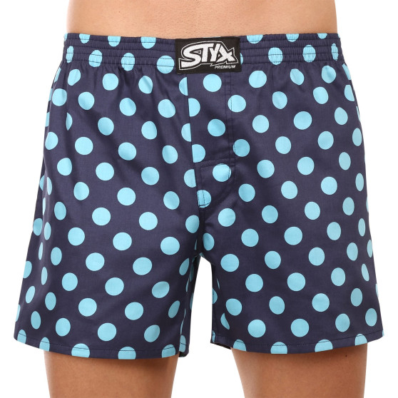 Boxershorts til mænd Styx premium art klassisk gummi polka dots (AP1053)