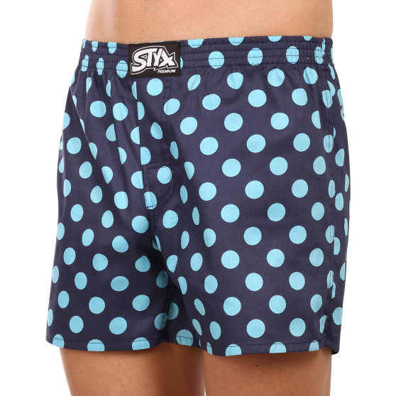 Boxershorts til mænd Styx premium art klassisk gummi polka dots (AP1053)