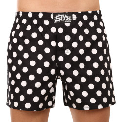 Boxershorts til mænd Styx premium art klassisk gummi polka dots (AP1055)