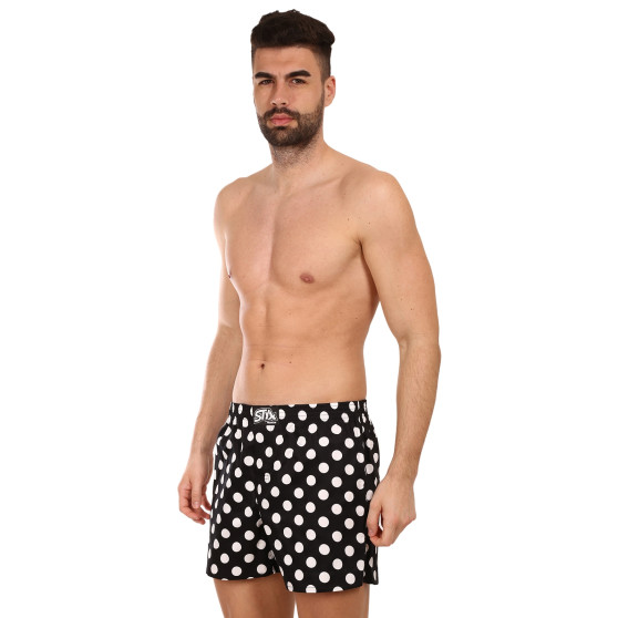 Boxershorts til mænd Styx premium art klassisk gummi polka dots (AP1055)