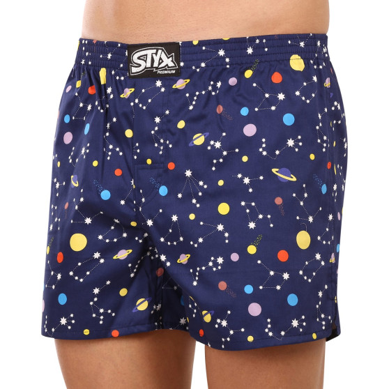 Boxershorts til mænd Styx premium art klassisk gummi planets (AP1057)