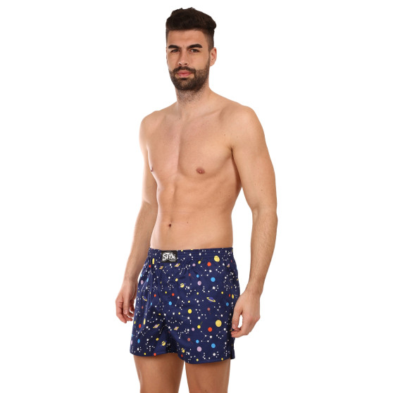 Boxershorts til mænd Styx premium art klassisk gummi planets (AP1057)