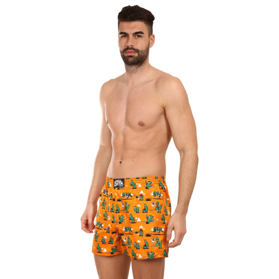 Boxershorts til mænd Styx premium art klassisk gummi cactus (AP1351)