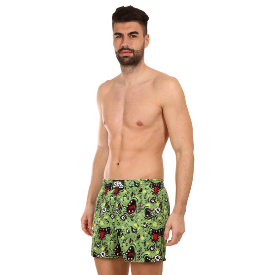 Boxershorts til mænd Styx premium art klassisk gummi zombie (AP1451)