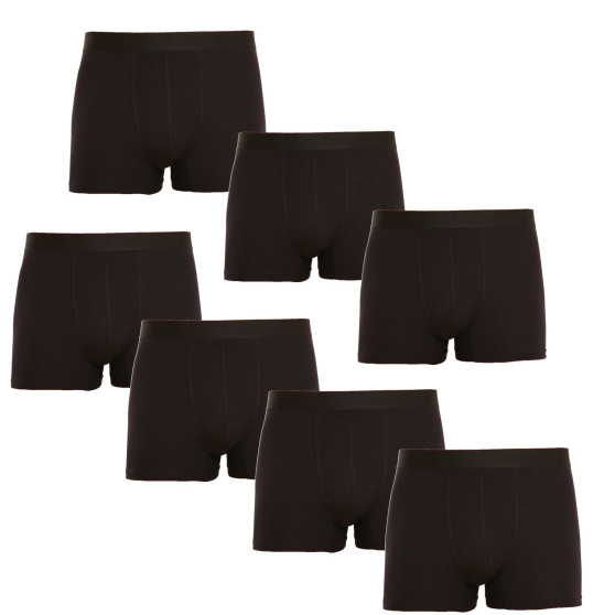 7PACK Boxershorts til mænd Nedeto sort (7NDTB001)