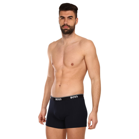 3PACK Boxershorts til mænd BOSS mørkeblå (50475282 480)