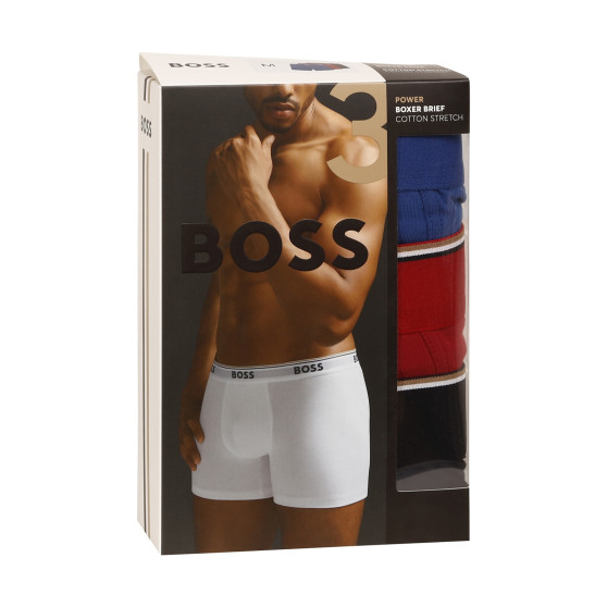 3PACK Boxershorts til mænd BOSS flerfarvet (50475282 962)