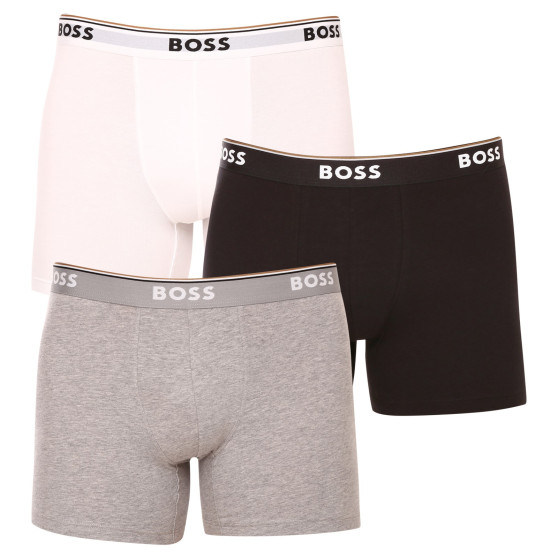 3PACK Boxershorts til mænd BOSS flerfarvet (50475282 999)