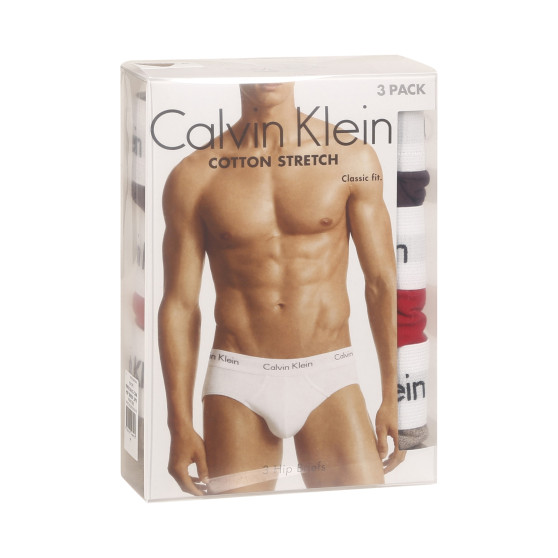 3PACK Trusser til mænd Calvin Klein flerfarvet (U2661G-CAK)