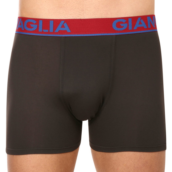 5PACK Boxershorts til mænd Gianvaglia sort (GVG-5010)