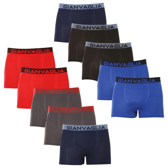 10PACK Boxershorts til mænd Gianvaglia flerfarvet (9922)