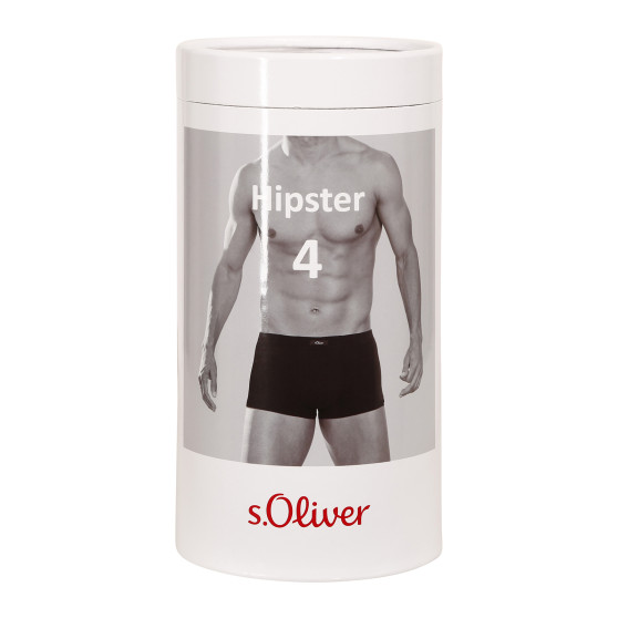 4PACK Boxershorts til mænd S.Oliver mørkeblå (MH-35H-60164426)