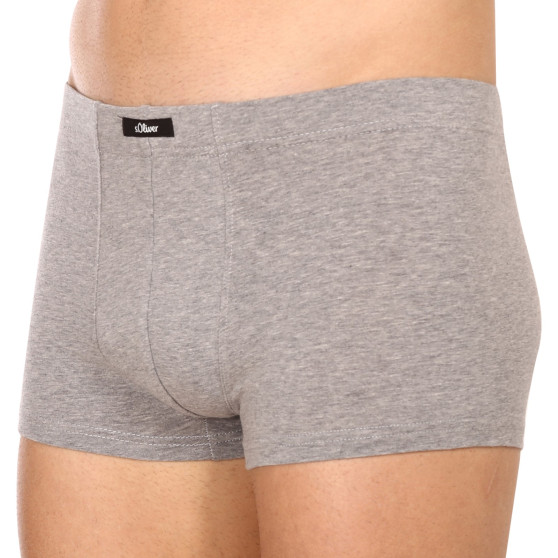 4PACK Boxershorts til mænd S.Oliver grå (MH-35H-41011828)