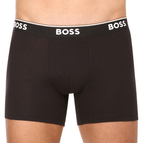 3PACK Boxershorts til mænd BOSS sort (50475282 001)