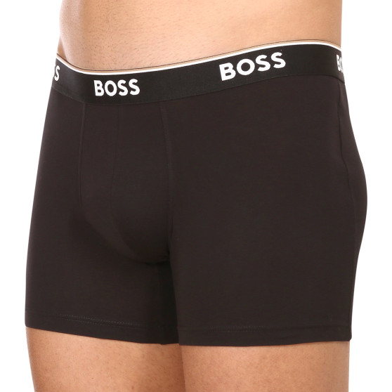 3PACK Boxershorts til mænd BOSS sort (50475282 001)