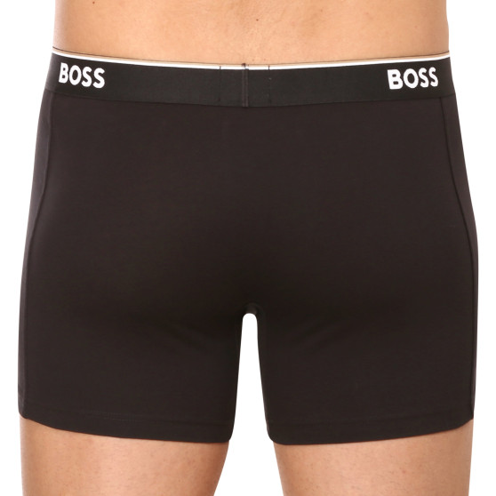 3PACK Boxershorts til mænd BOSS sort (50475282 001)