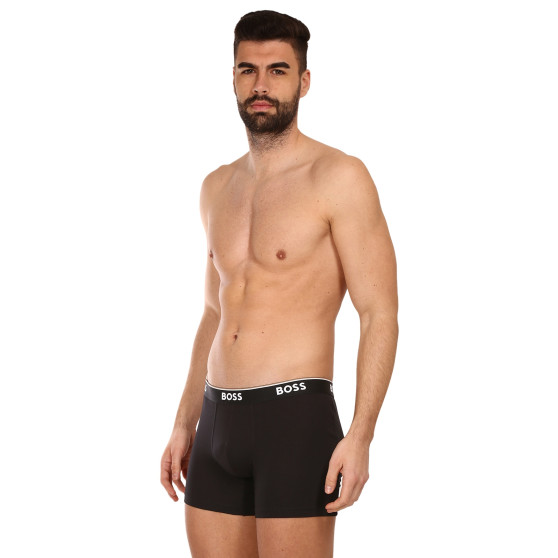 3PACK Boxershorts til mænd BOSS sort (50475282 001)