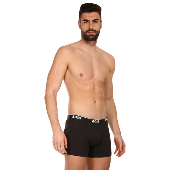 3PACK Boxershorts til mænd BOSS sort (50475282 001)