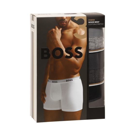 3PACK Boxershorts til mænd BOSS flerfarvet (50475282 061)