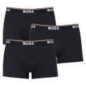 3PACK Boxershorts til mænd BOSS mørkeblå (50475274 480)