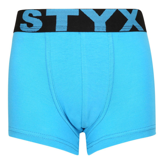 Boksershorts til børn Styx sportselastik lyseblå (GJ1169)