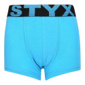 Boksershorts til børn Styx sportselastik lyseblå (GJ1169)