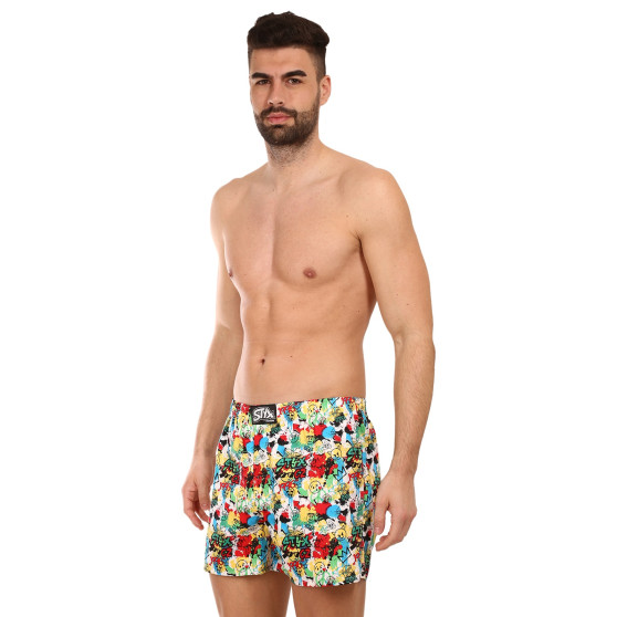 5PACK Boxershorts til mænd Styx premium art klassisk gummi (5AP9542879)