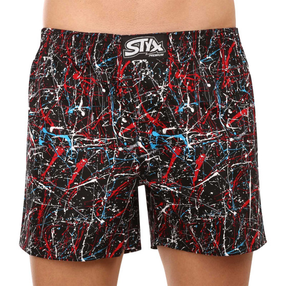 5PACK Boxershorts til mænd Styx premium art klassisk gummi (5AP9551913)