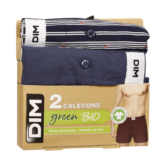 2PACK Boxershorts til mænd DIM flerfarvet (DI000ARM-9UQ)