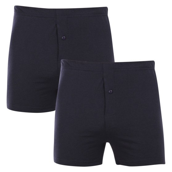 2PACK Boxershorts til mænd Molvy mørkeblå (MP-1064/B-BBU)