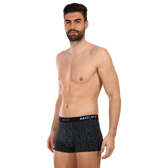 2PACK Boxershorts til mænd Molvy flerfarvet (KP-081/B-BEU)