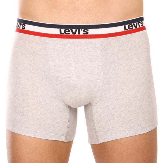 3PACK Boxershorts til mænd Levis flerfarvet (100002870 008)