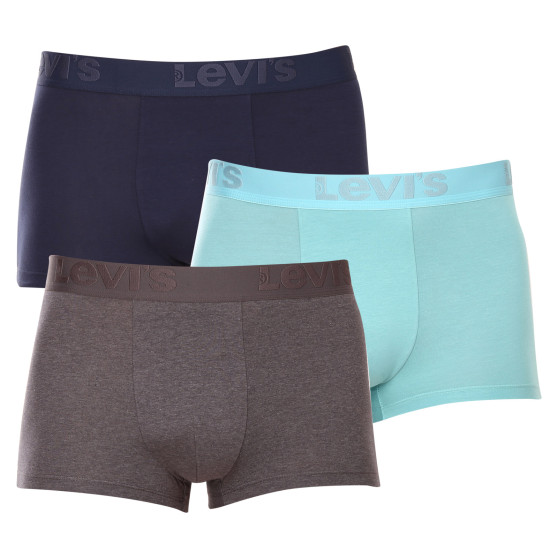 3PACK Boxershorts til mænd Levis flerfarvet (905042001 020)