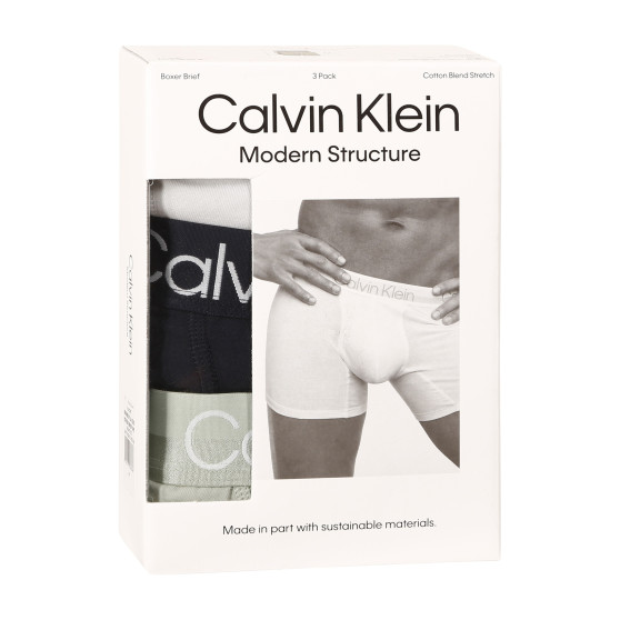 3PACK Boxershorts til mænd Calvin Klein flerfarvet (NB2971A-CBC)