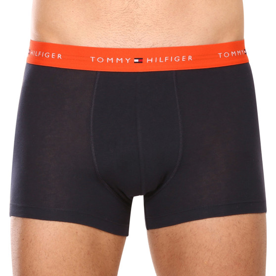 3PACK Boxershorts til mænd Tommy Hilfiger mørkeblå (UM0UM02763 0S1)