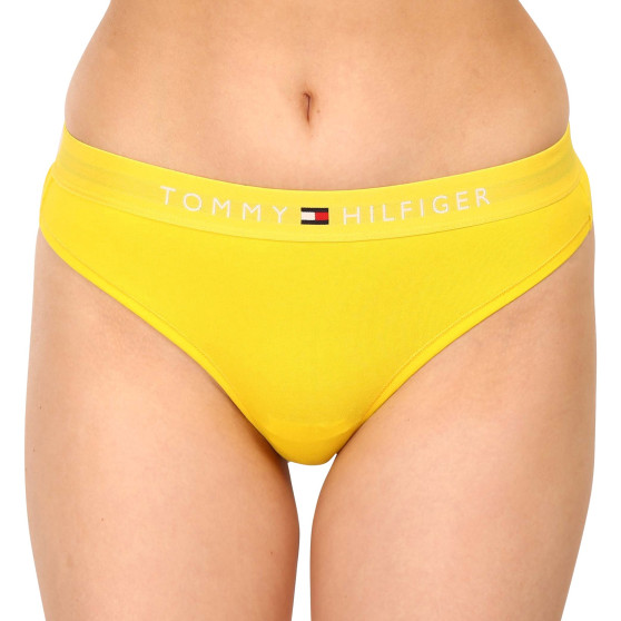 G-streng til kvinder Tommy Hilfiger gul (UW0UW04146 ZGS)