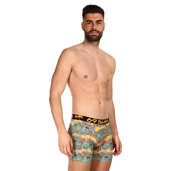 Boxershorts til mænd 69SLAM fit island of paradise dylan (MBYISP-PO)