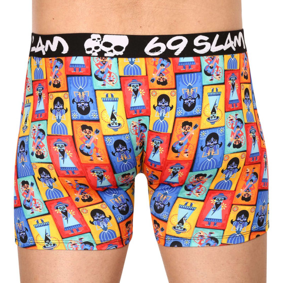 Boxershorts til mænd 69SLAM fit mex card dylan (MBYMAD-PO)