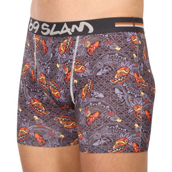 Boxershorts til mænd 69SLAM fit mayan head dylan (MBYMYN-PO)