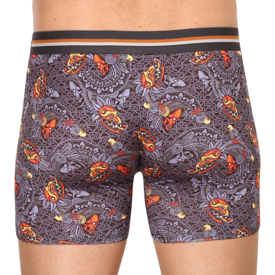 Boxershorts til mænd 69SLAM fit mayan head dylan (MBYMYN-PO)