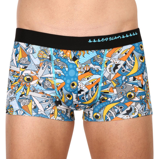 Boxershorts til mænd 69SLAM hip exotic sea mason (MSYEXS-PO)