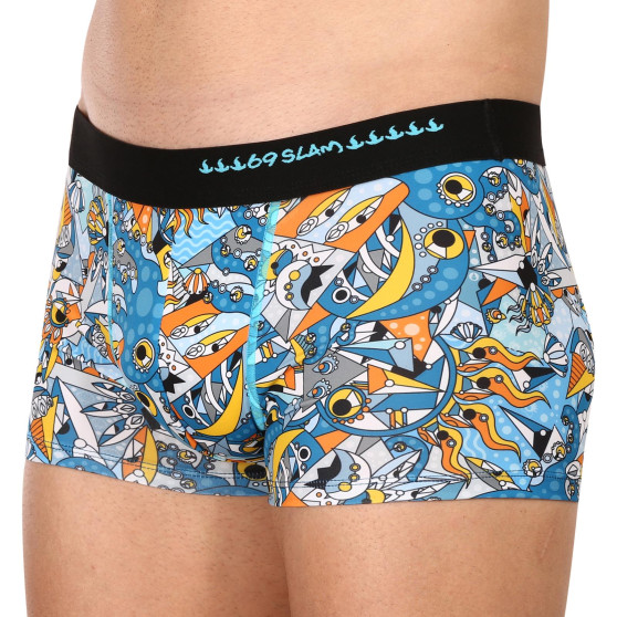 Boxershorts til mænd 69SLAM hip exotic sea mason (MSYEXS-PO)