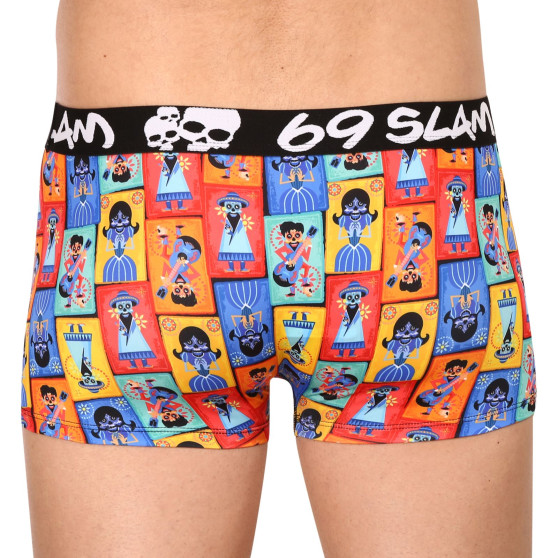 Boxershorts til mænd 69SLAM hip mex card mason (MSYMAD-PO)